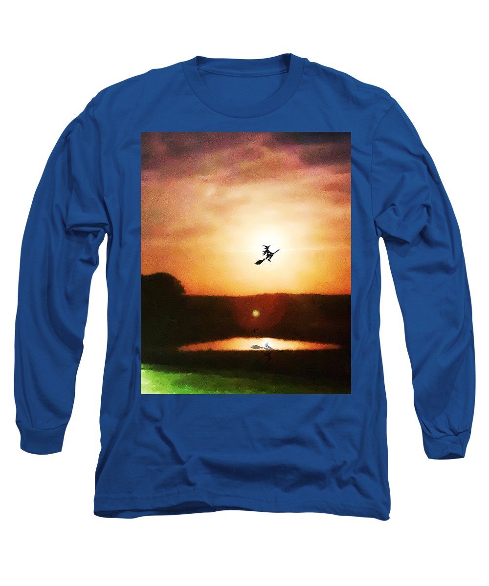 Traveling By Moonlight - Long Sleeve T-Shirt