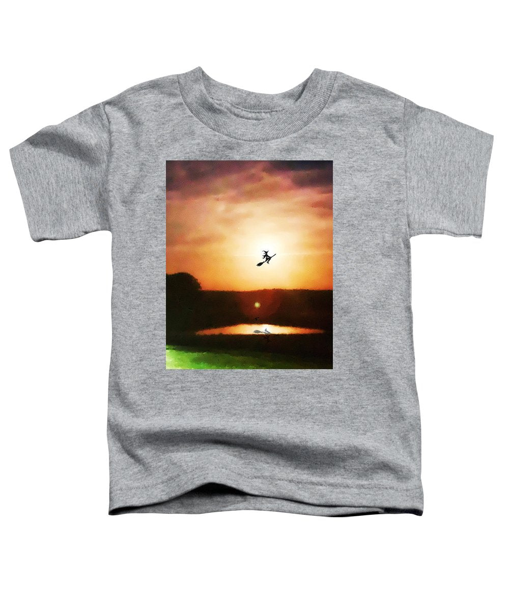 Traveling By Moonlight - Toddler T-Shirt