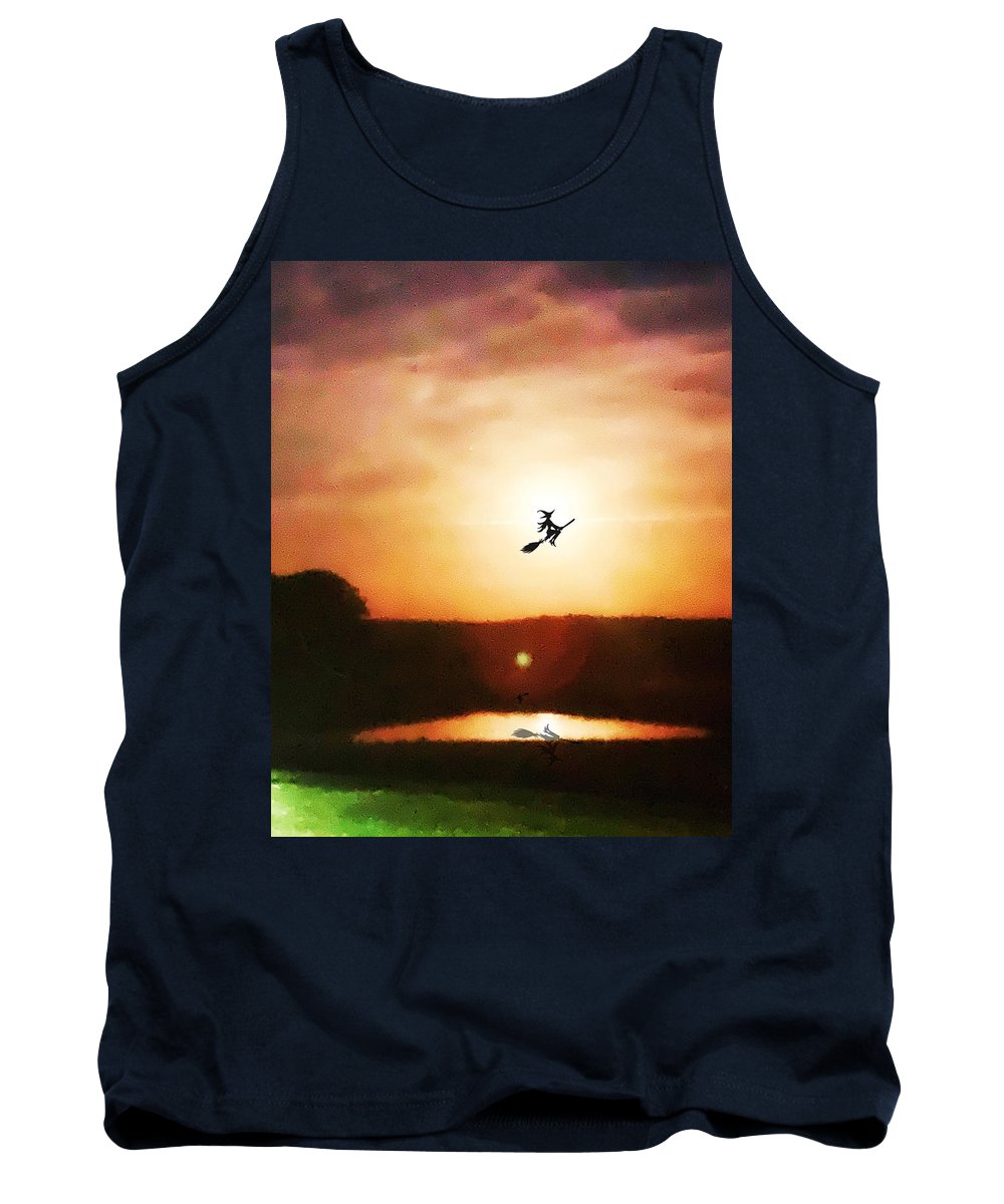 Traveling By Moonlight - Tank Top