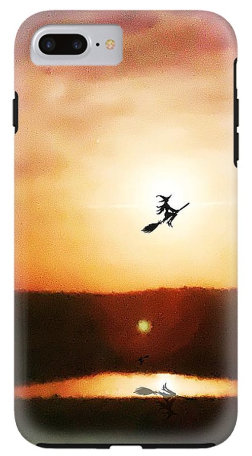 Traveling By Moonlight - Phone Case