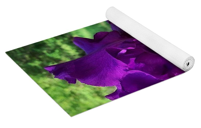 Violet Iris - Yoga Mat