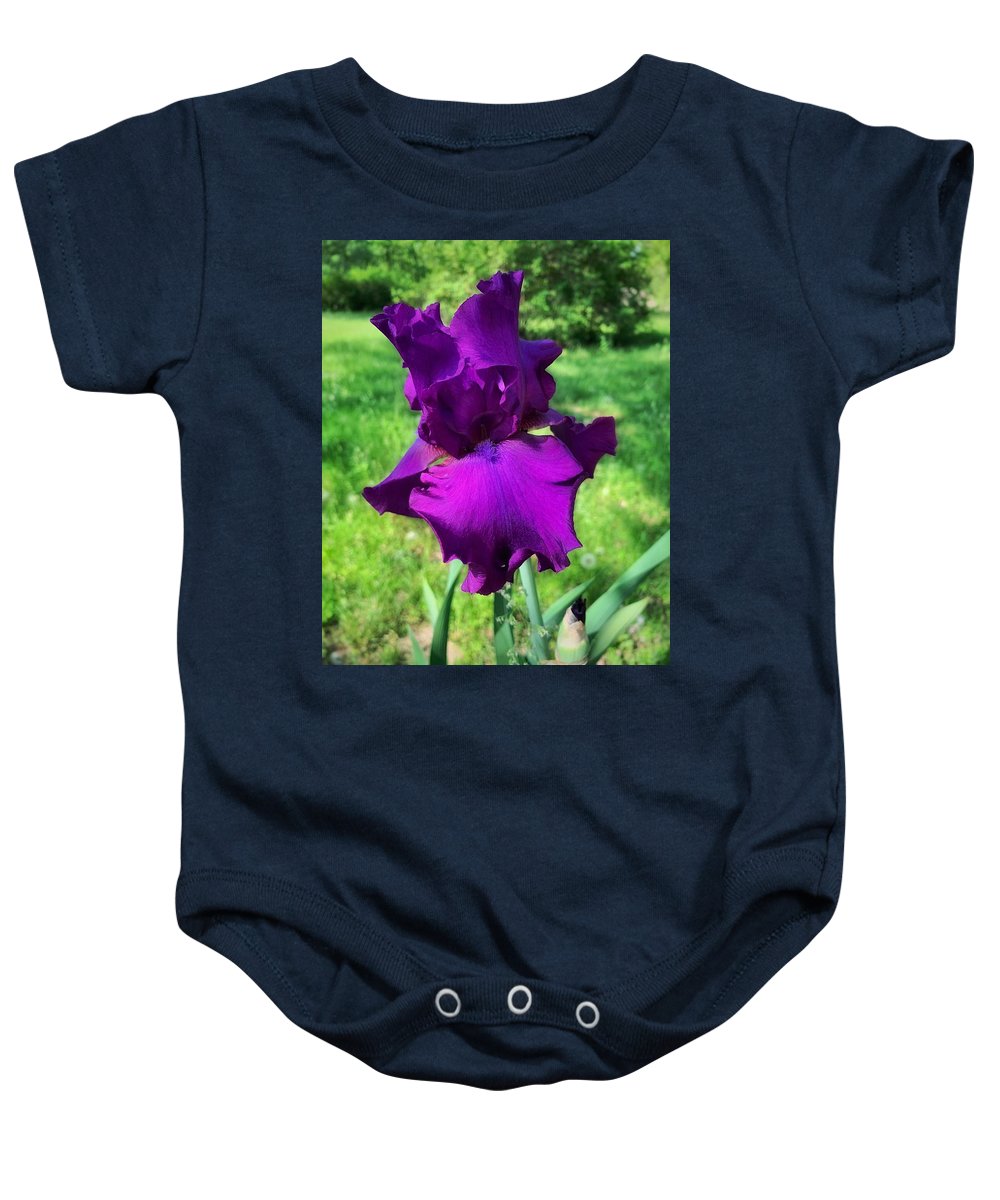 Violet Iris - Baby Onesie