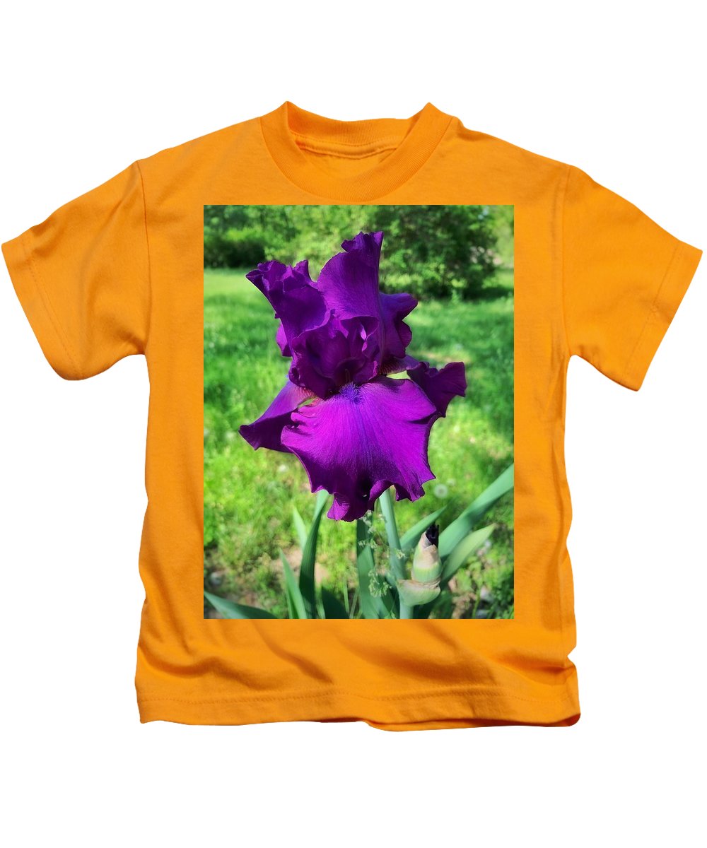 Violet Iris - Kids T-Shirt