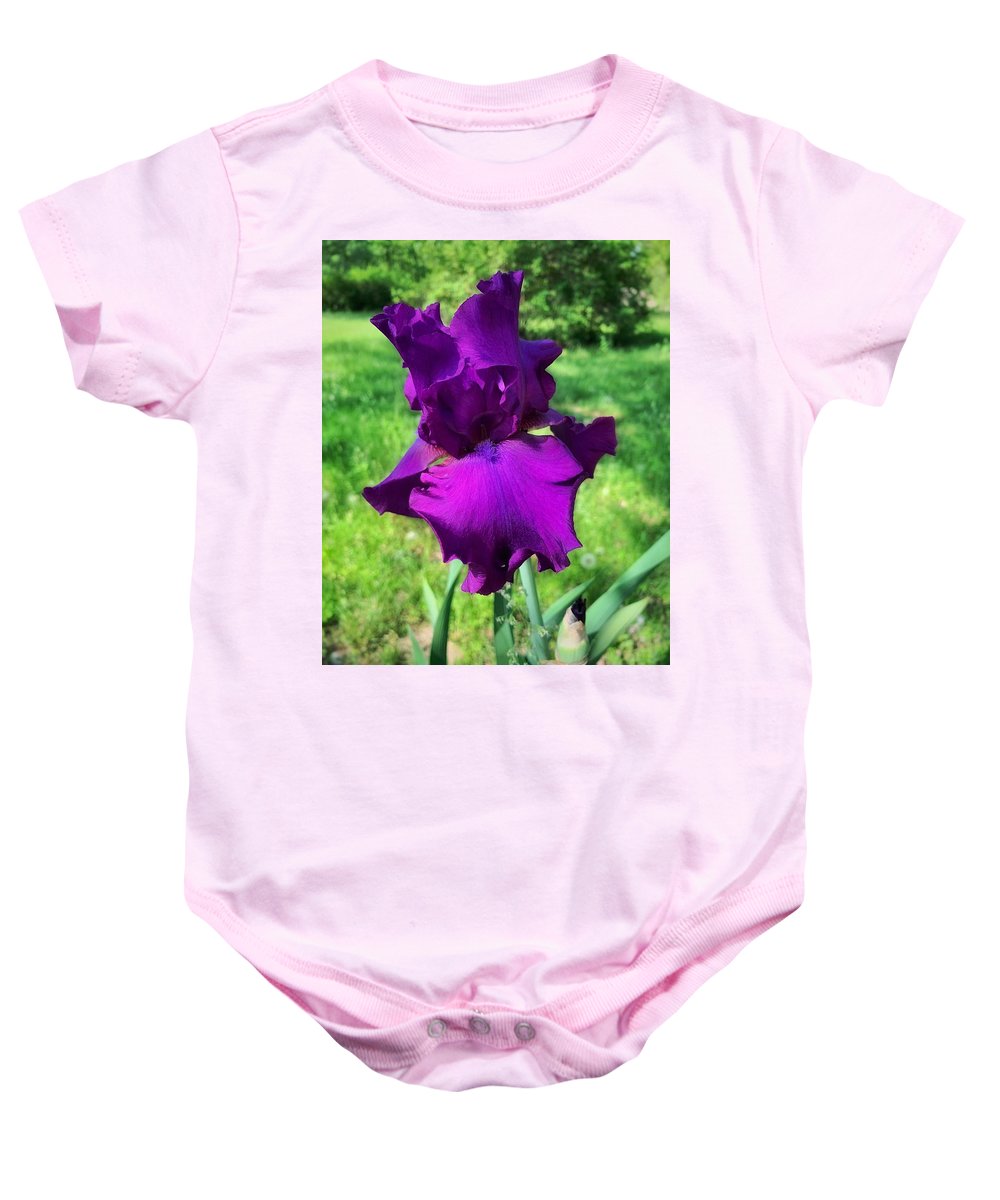 Violet Iris - Baby Onesie