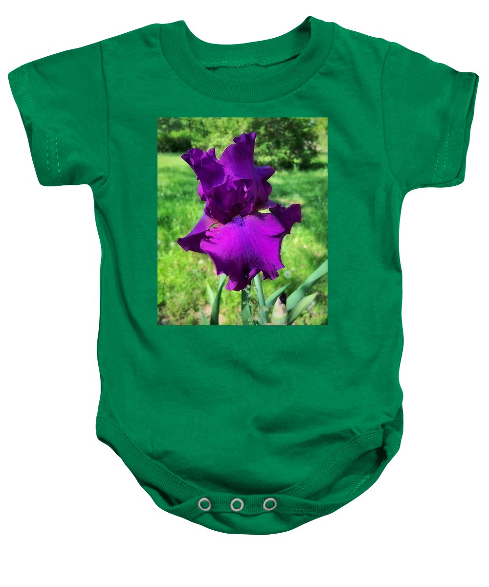 Violet Iris - Baby Onesie