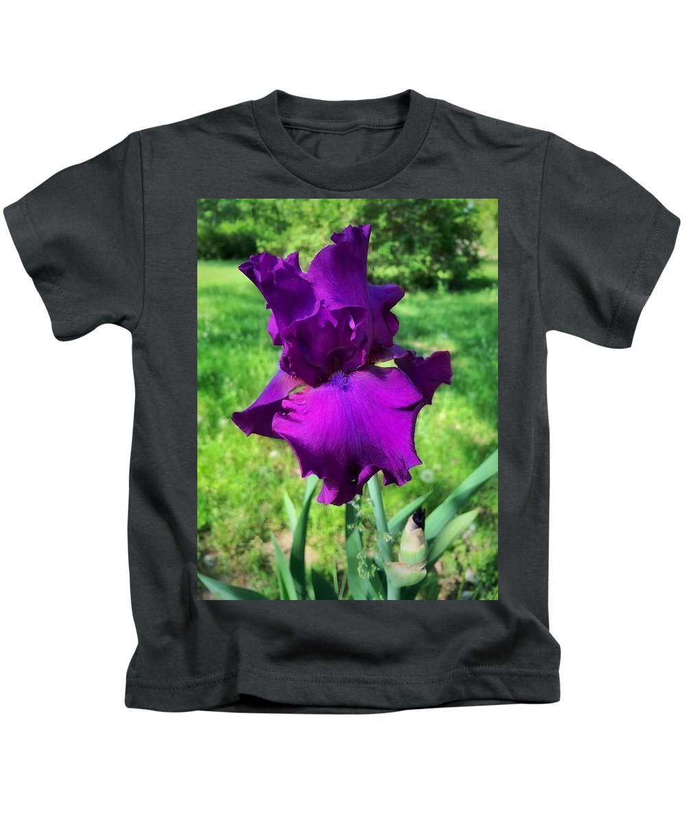 Violet Iris - Kids T-Shirt