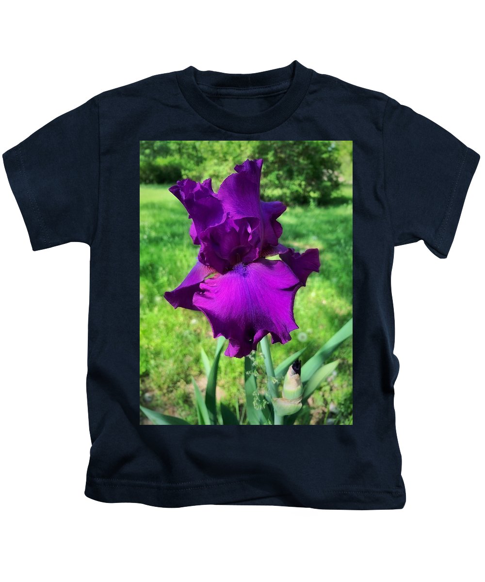 Violet Iris - Kids T-Shirt