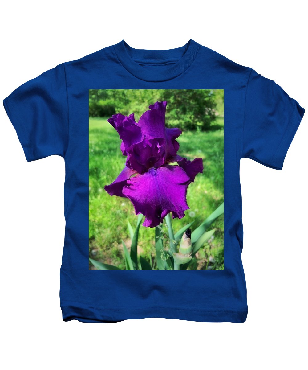 Violet Iris - Kids T-Shirt