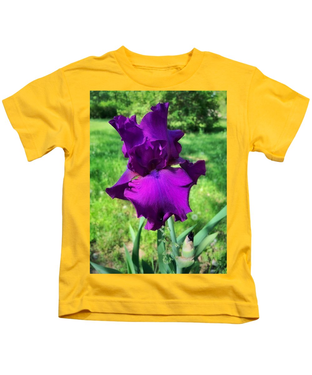 Violet Iris - Kids T-Shirt