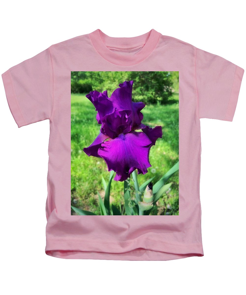 Violet Iris - Kids T-Shirt