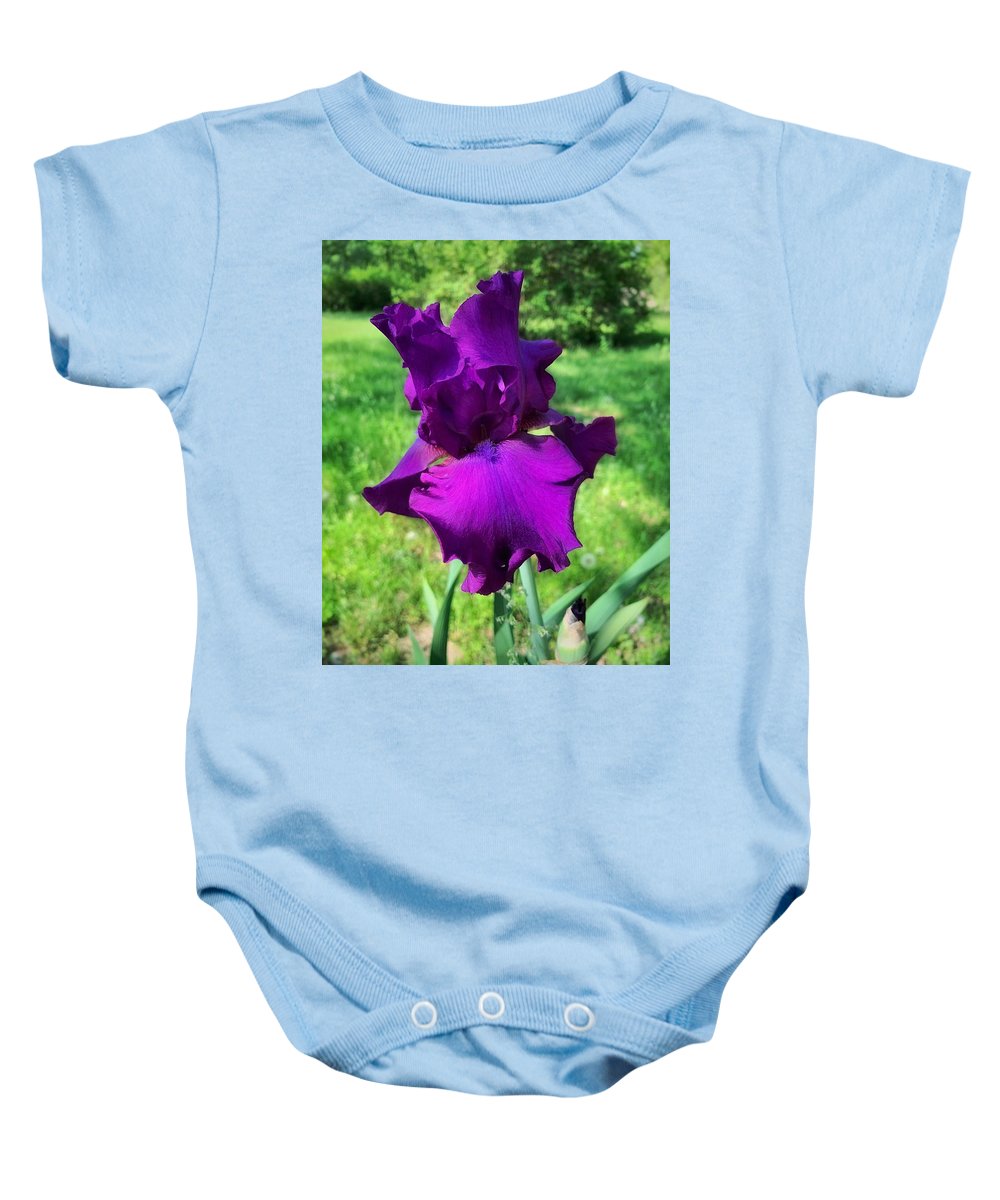 Violet Iris - Baby Onesie