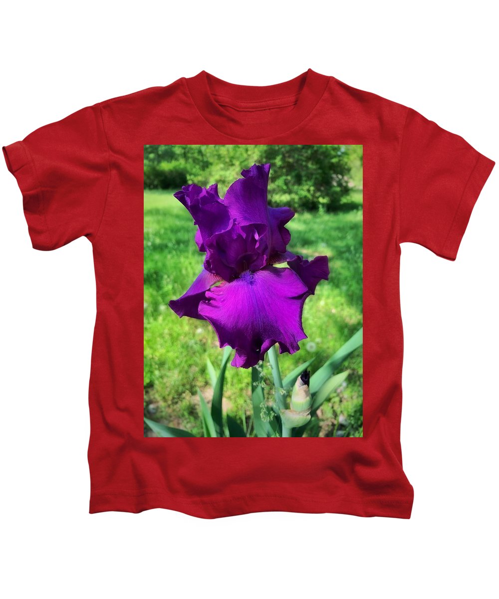 Violet Iris - Kids T-Shirt