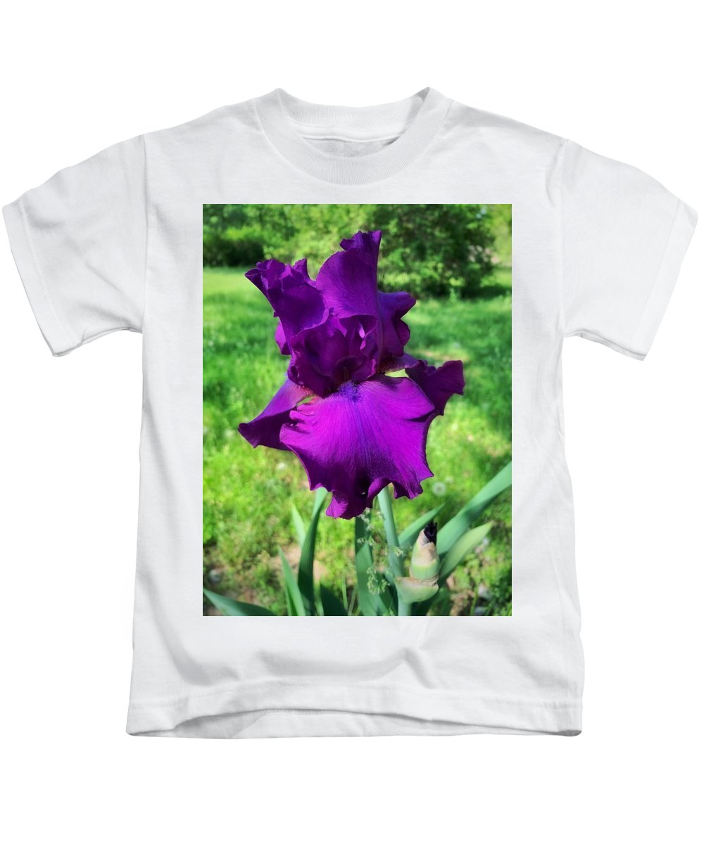 Violet Iris - Kids T-Shirt