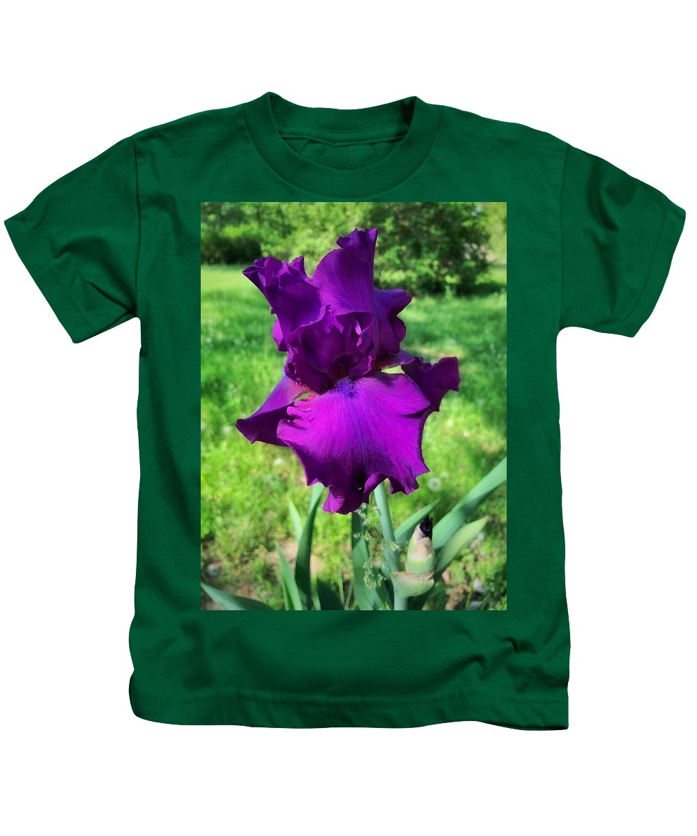 Violet Iris - Kids T-Shirt