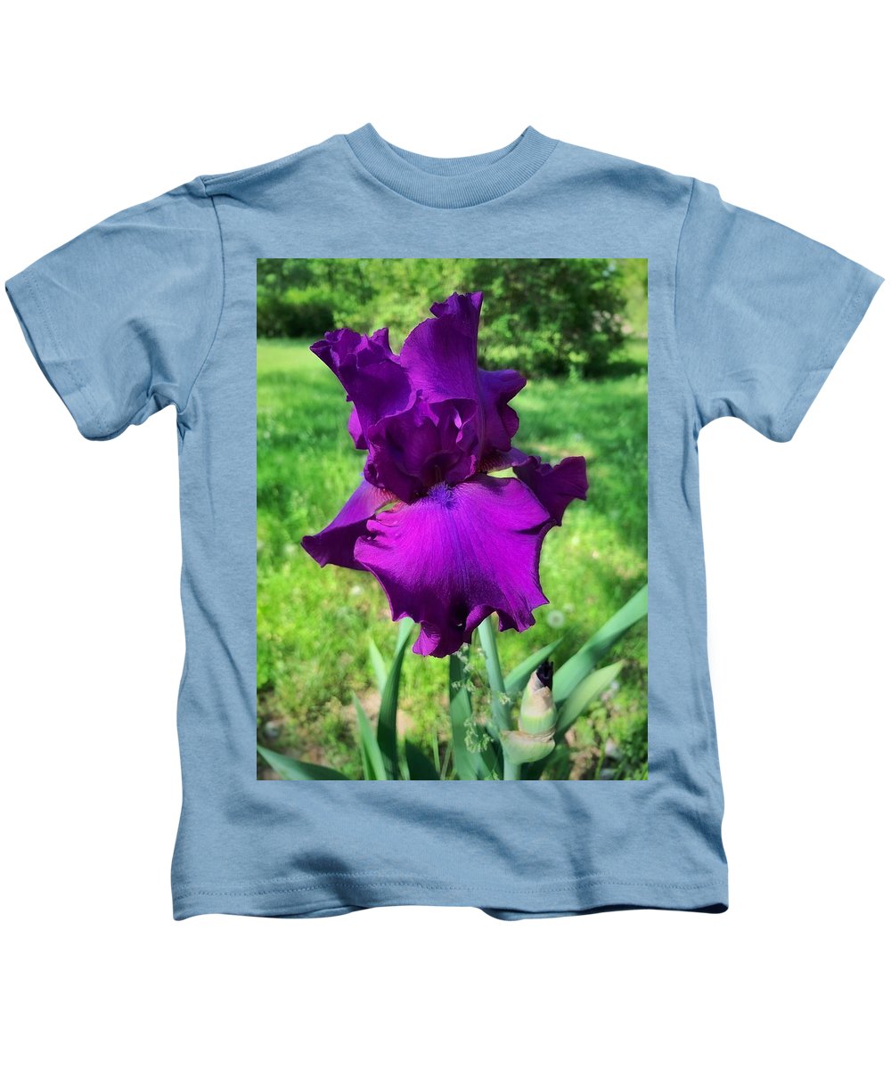 Violet Iris - Kids T-Shirt