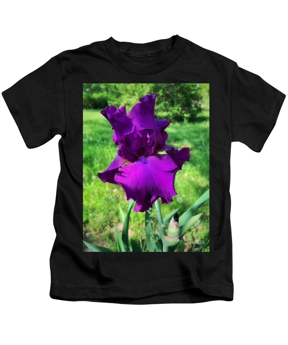 Violet Iris - Kids T-Shirt