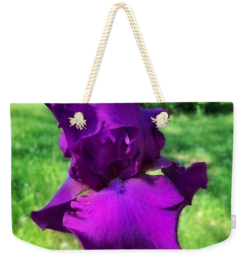 Violet Iris - Weekender Tote Bag