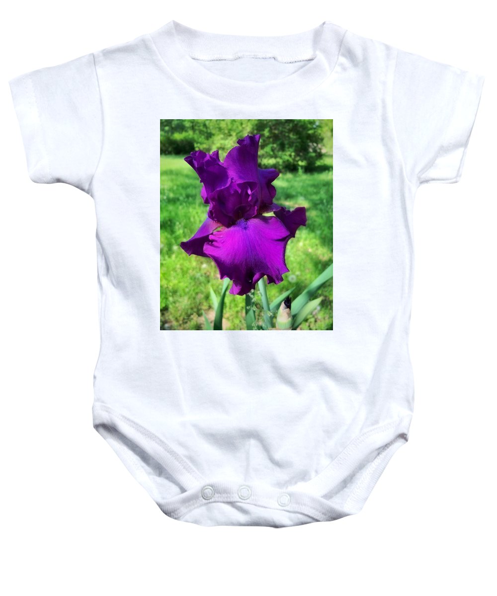 Violet Iris - Baby Onesie