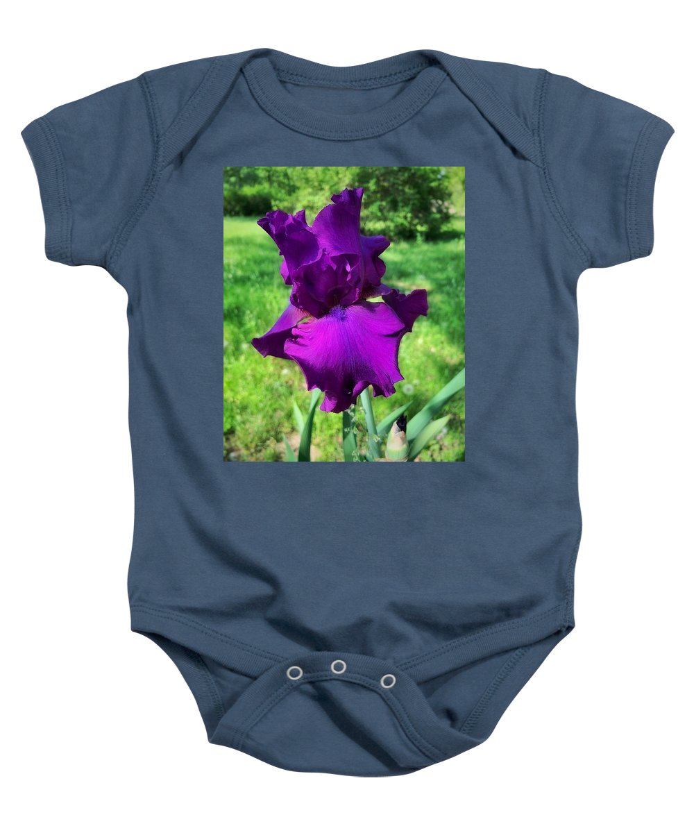 Violet Iris - Baby Onesie