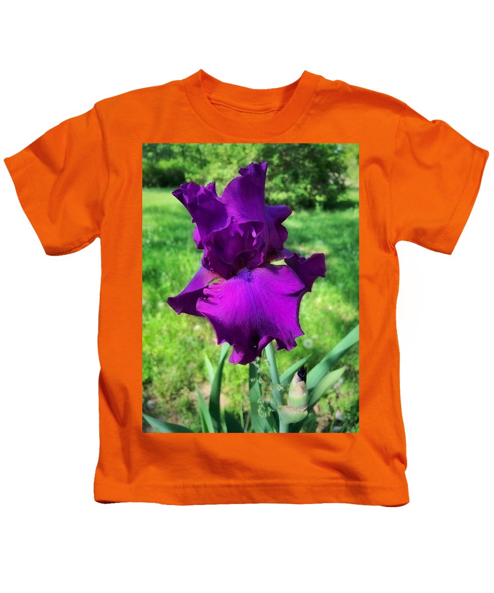 Violet Iris - Kids T-Shirt