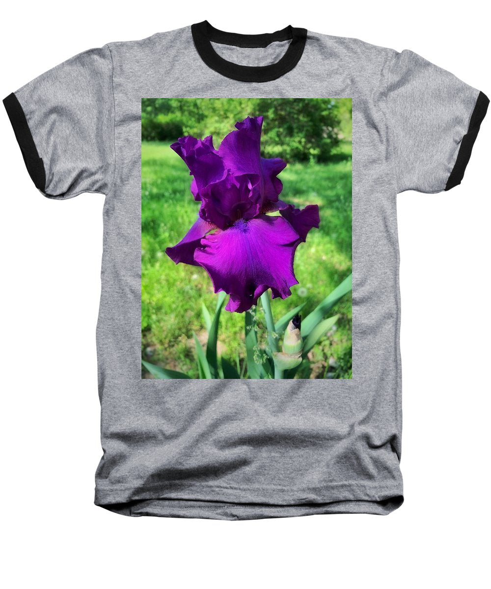 Violet Iris - Baseball T-Shirt