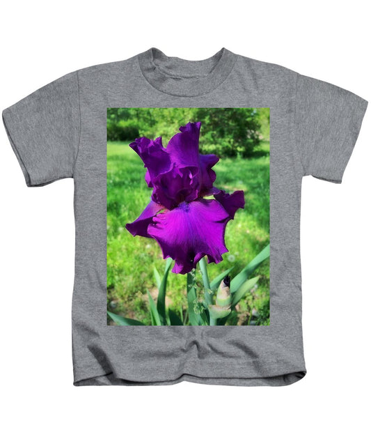 Violet Iris - Kids T-Shirt