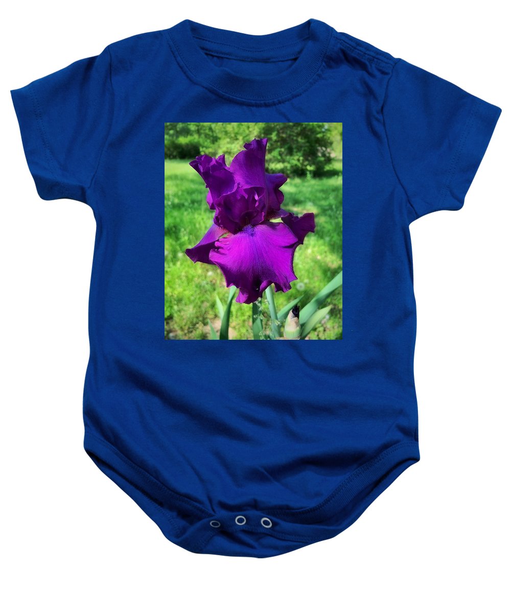 Violet Iris - Baby Onesie