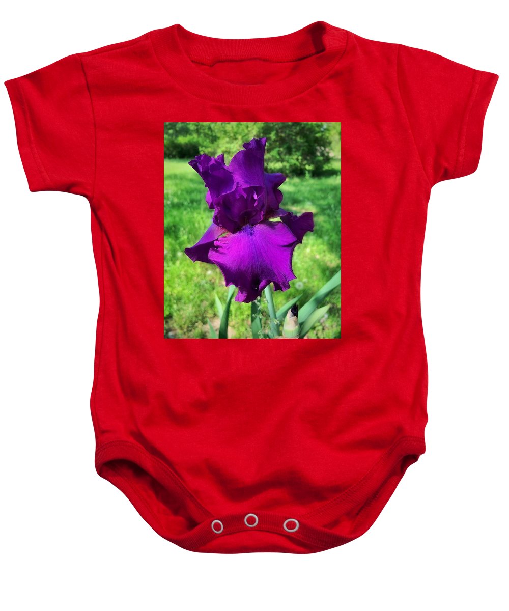 Violet Iris - Baby Onesie