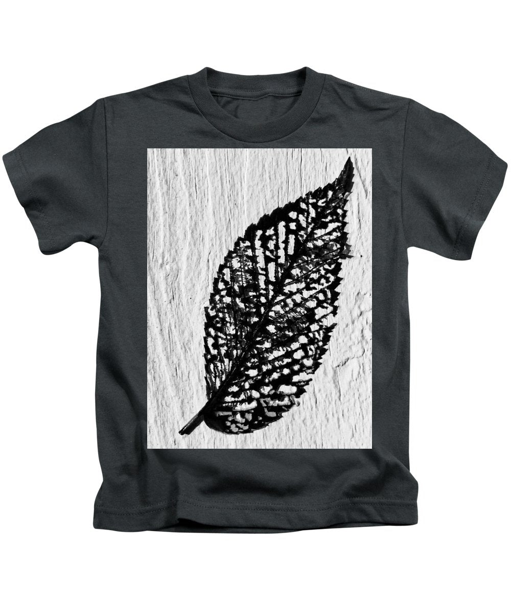 Weathered Leaf - Kids T-Shirt