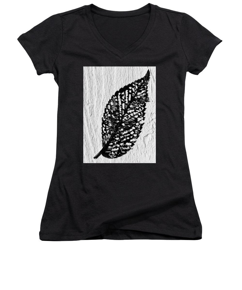 Weathered Leaf - Women's V-Neck