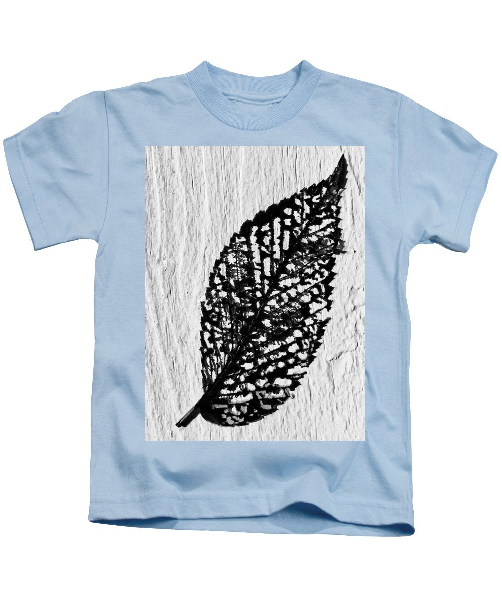 Weathered Leaf - Kids T-Shirt