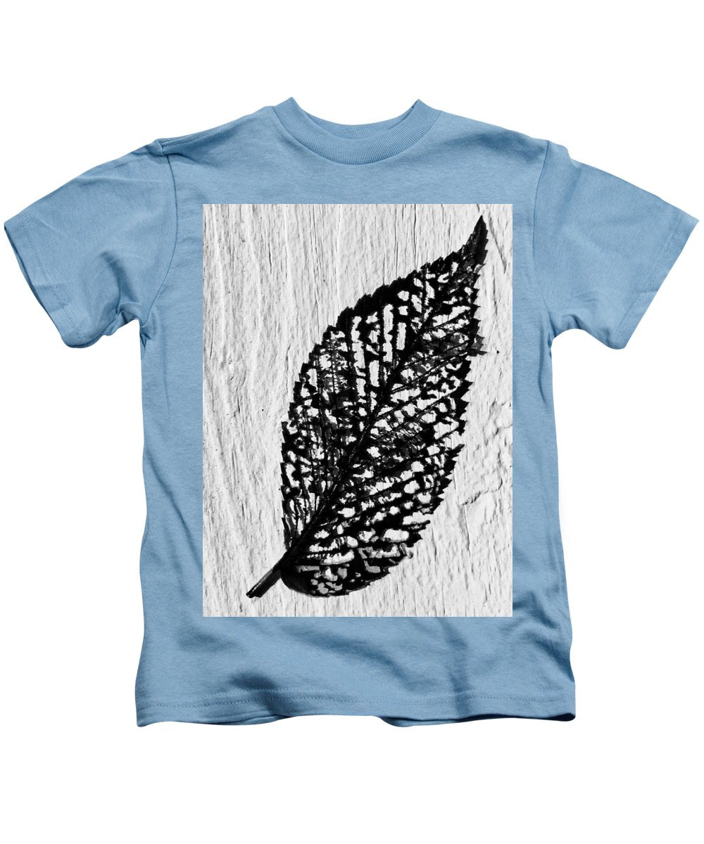 Weathered Leaf - Kids T-Shirt