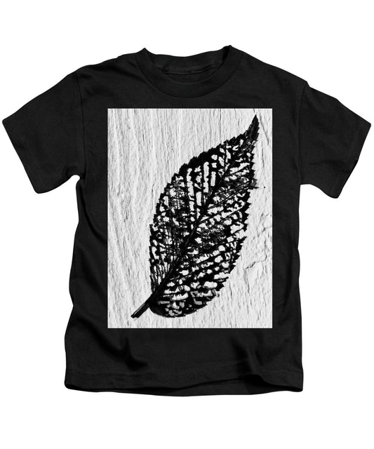 Weathered Leaf - Kids T-Shirt