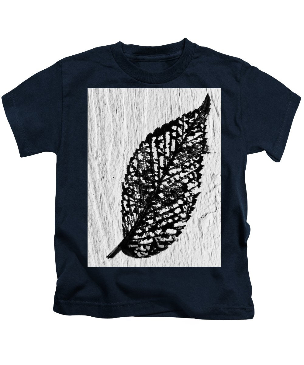 Weathered Leaf - Kids T-Shirt