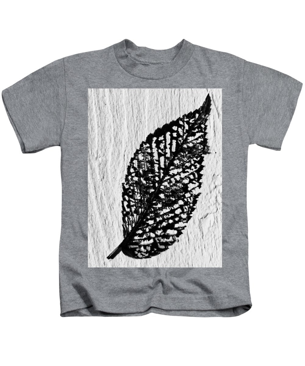 Weathered Leaf - Kids T-Shirt