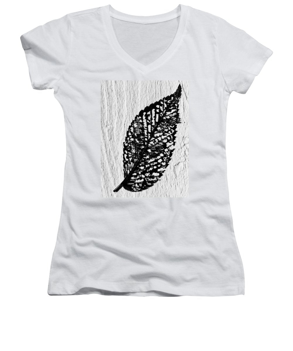 Weathered Leaf - Women's V-Neck