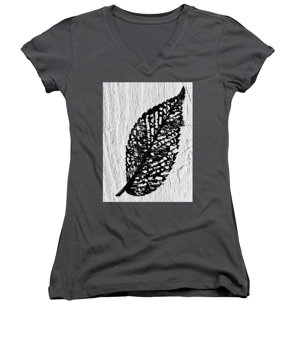 Weathered Leaf - Women's V-Neck