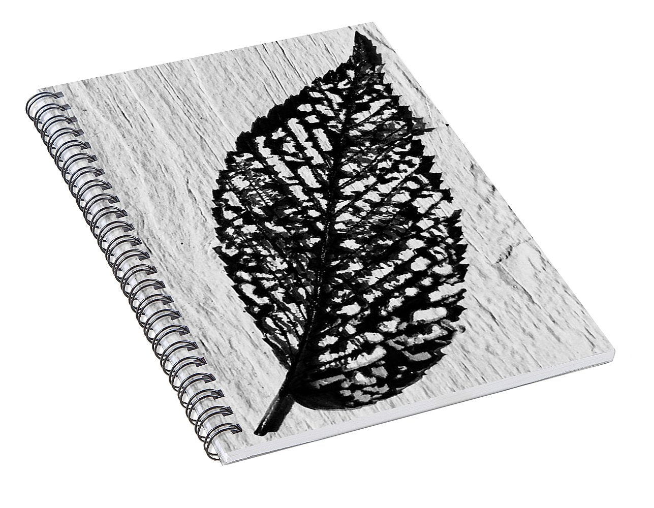 Weathered Leaf - Spiral Notebook