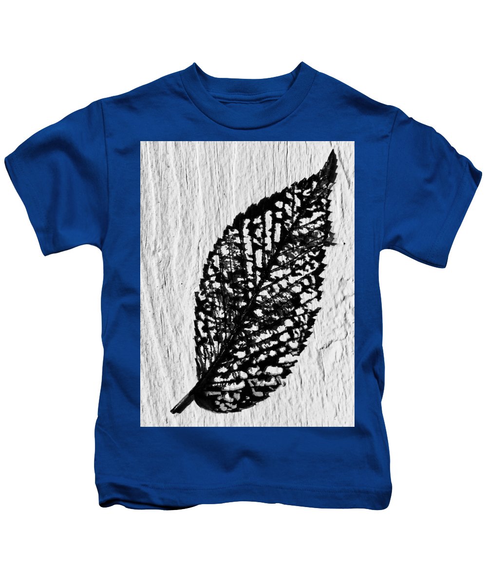 Weathered Leaf - Kids T-Shirt