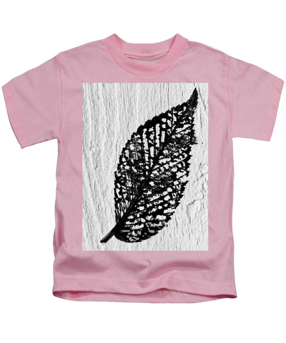 Weathered Leaf - Kids T-Shirt