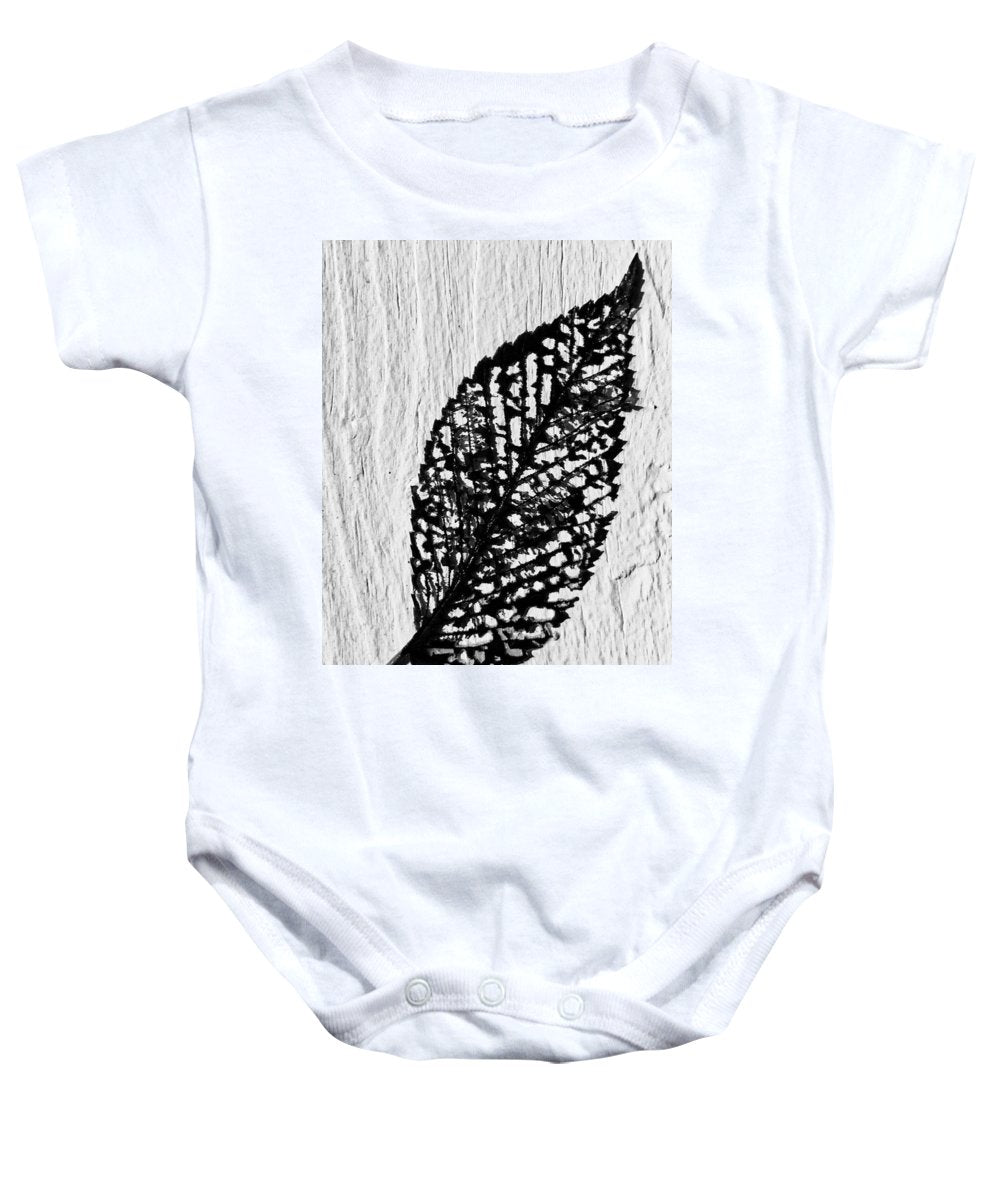 Weathered Leaf - Baby Onesie