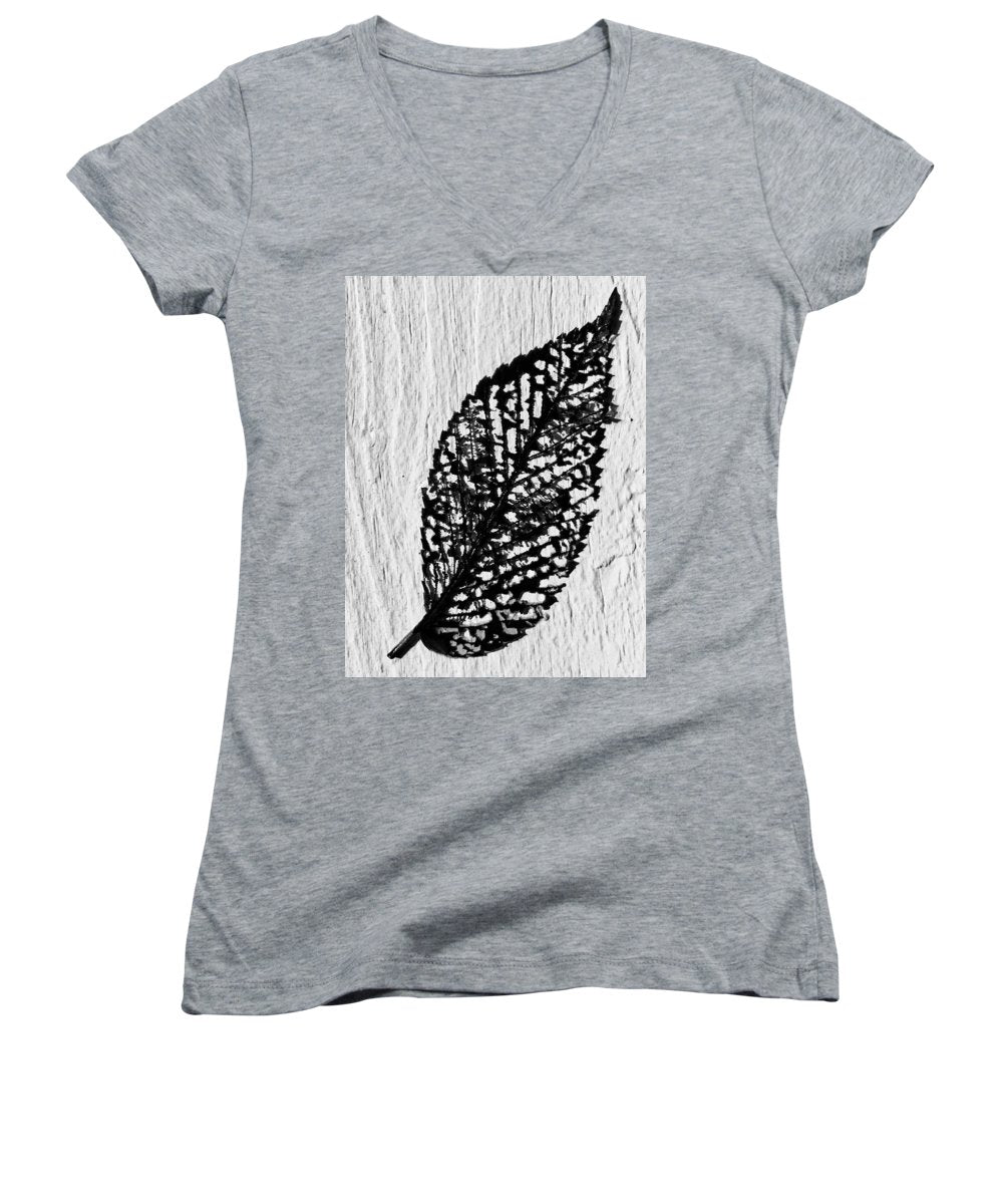 Weathered Leaf - Women's V-Neck