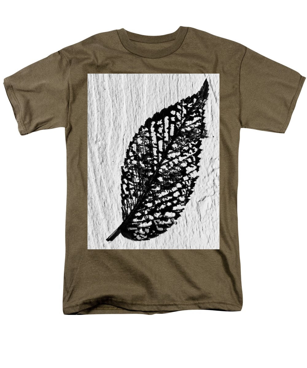 Weathered Leaf - Men's T-Shirt  (Regular Fit)