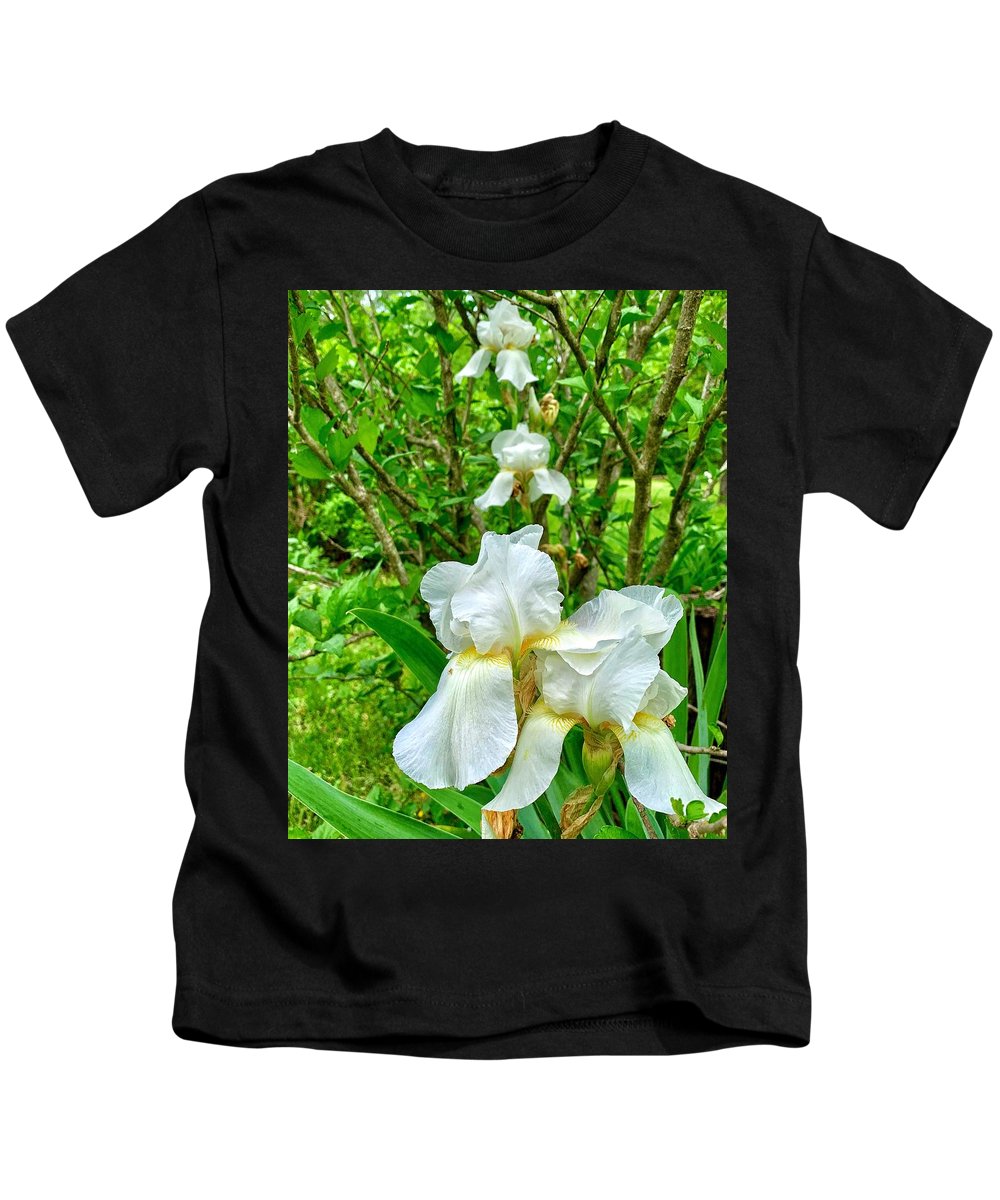 White Iris - Kids T-Shirt