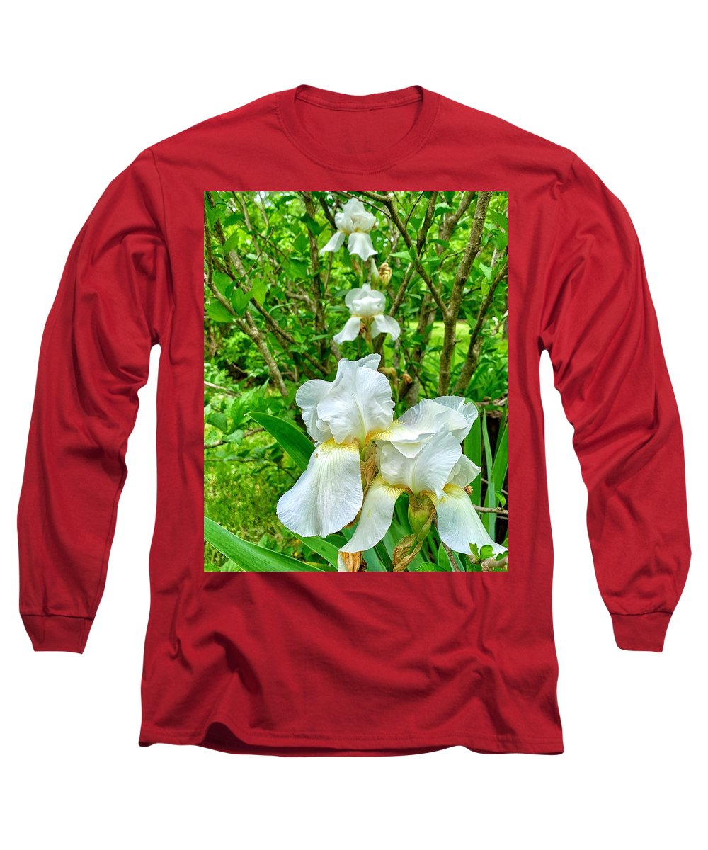 White Iris - Long Sleeve T-Shirt