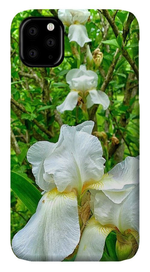 White Iris - Phone Case