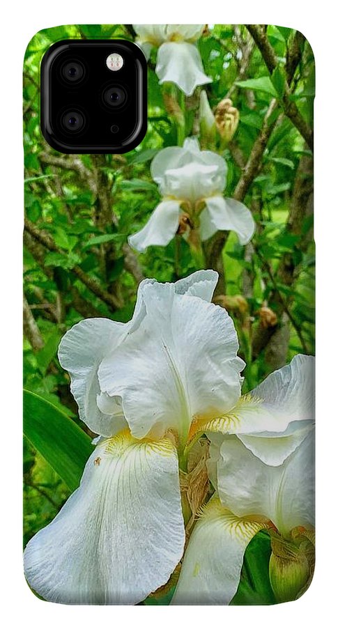 White Iris - Phone Case