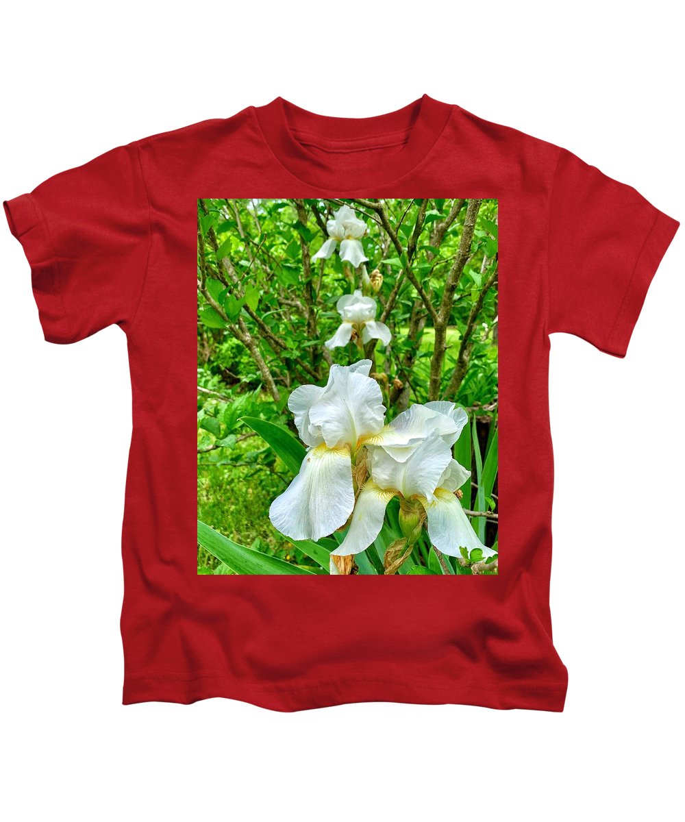 White Iris - Kids T-Shirt