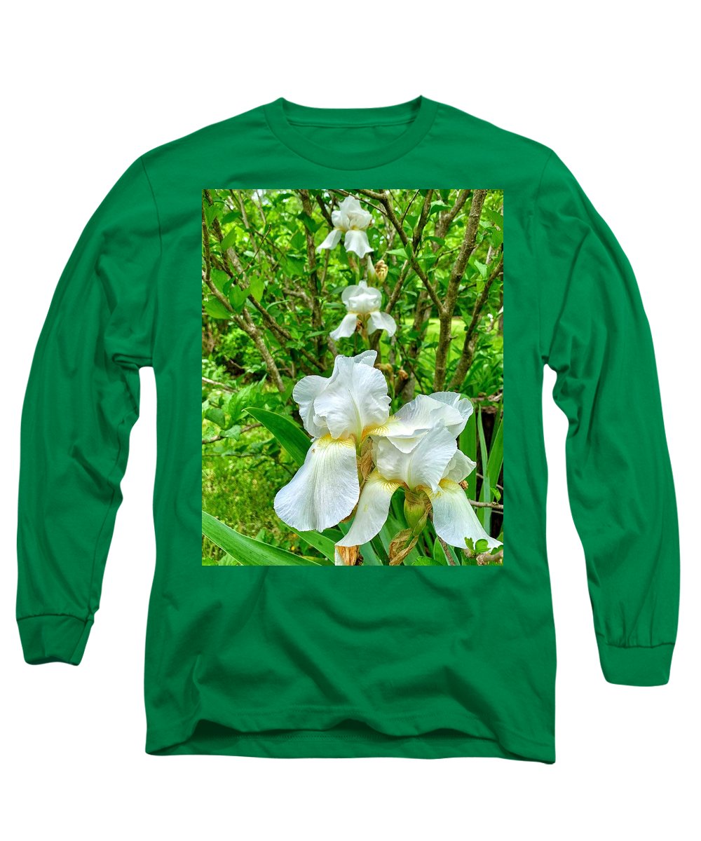 White Iris - Long Sleeve T-Shirt