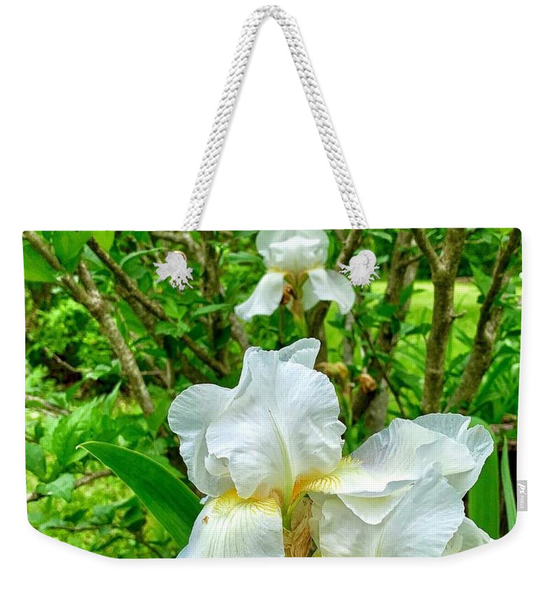 White Iris - Weekender Tote Bag